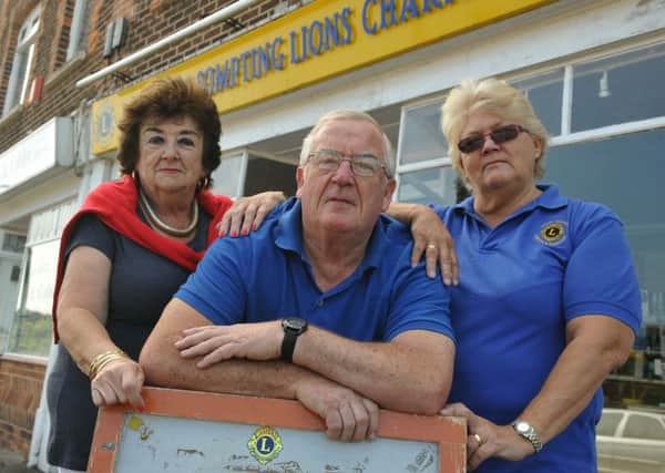Lancing and Sompting Lions Yvonne Prosser Tony Redhead and Sandy Redhead
