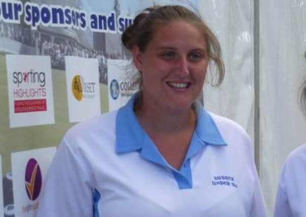 Lorraine Kuhler helped England win the British Isles International series in Jersey last week