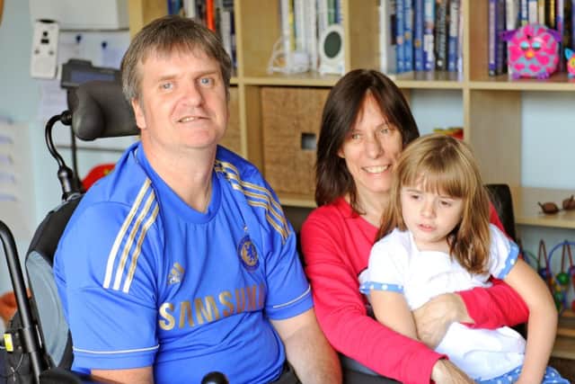 WH 230614 Gary and Dawn Allen, pictured with daughter Chelsea,