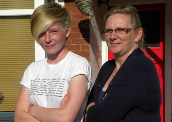 Mother Tanya Logan, right, pictured with her daughter Christine, 18. The family were devastated when they had to put their second cat down after it ingested the deadly toxin antifreeze SUS-140625-082439001