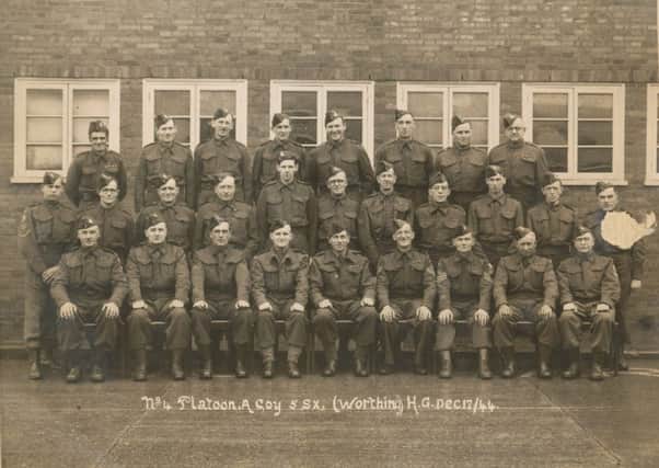 No 4 Platoon A Company 5th Sussex (Worthing) Home Guard, December 17, 1944