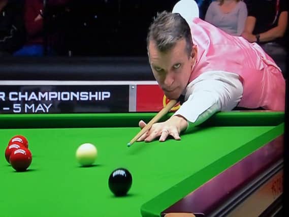 Mark Davis fashioned a tournament-best break of 139 at the Australian Goldfields Open this morning