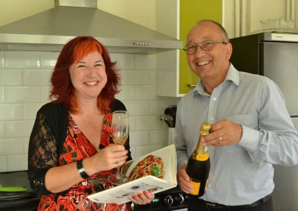 Maria and Terry will appear on Couples Come Dine With Me on Wednesday