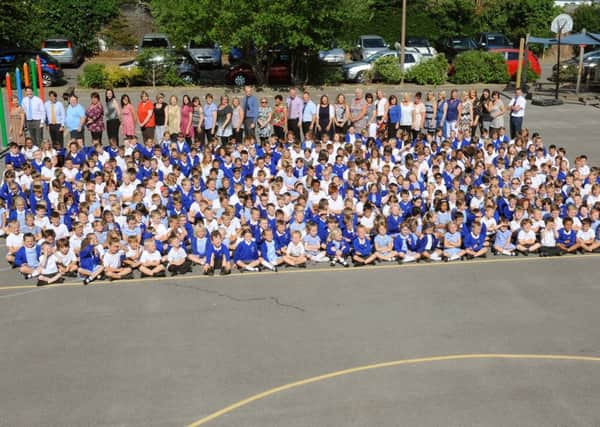 LG 040714  Rustington Community Primary School celebrate the 75th anniversary. Photo by Derek Martin