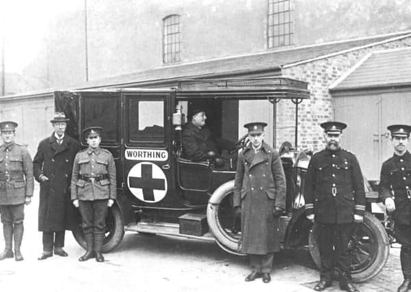 St John Ambulance at Worthing during the warPicture credit: http://www.westsussexpast.org.uk/