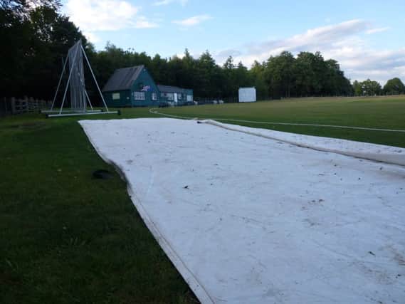 Crowhurst Park Cricket Club's Davidstow Village Cup last 16 tie at home to Dinton last weekend was abandoned without a ball bowled
