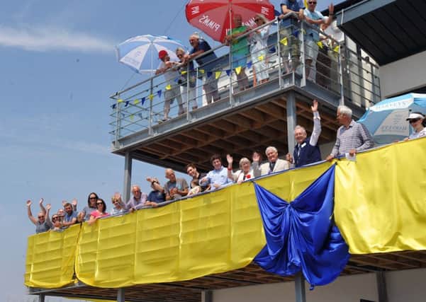 W28801H14  Worthing Sailing Club's new clubhouse was officially opened on Saturday