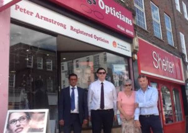 Armstrong Opticians say they are being 'choked' by roadworks in Haywards Heath