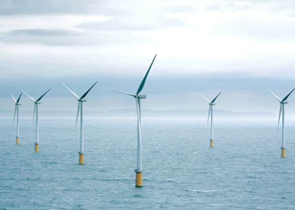 Indicative image of what the wind farm might look like.