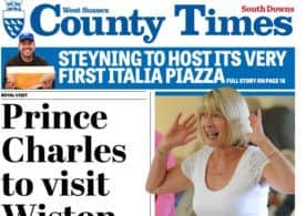 County Times South Downs front page July 17.