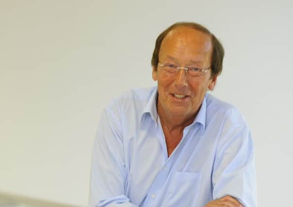Fred Dinenage, author, presenter and Meridian TV news anchorman