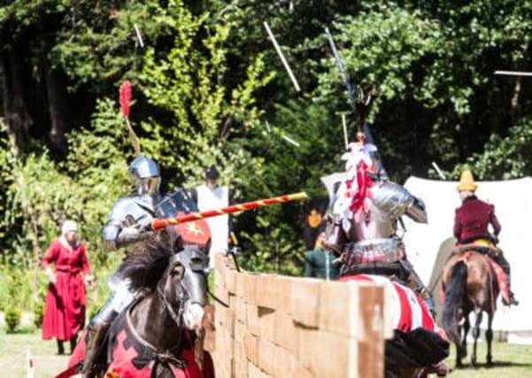 Dramatic scenes at this week's Arundel International Jousting Tournament   Pictures: Victoria Dawe Photography SUS-140723-112109001