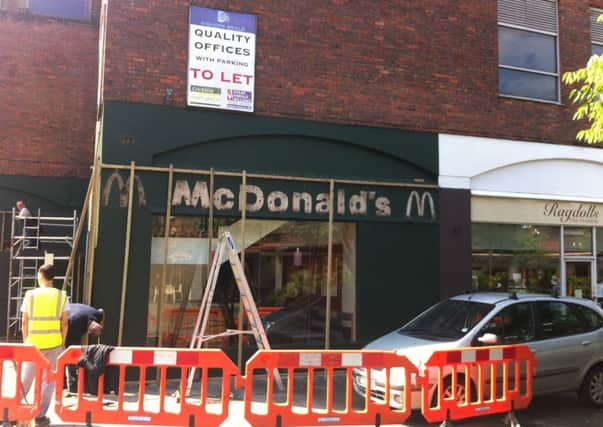 Work begins on site of Horsham McDonald's