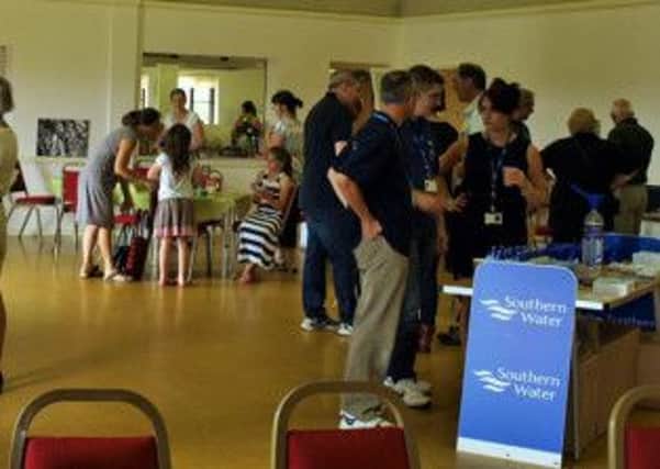 More than 60 people attended the Water Matters event in Pulborough SUS-140729-122200001