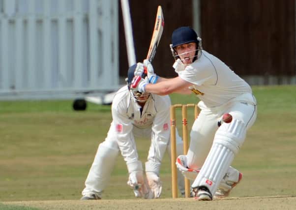 John Morgan batting for Hastings Priory against Roffey on Saturday. Photo by Steve Cobb (SUS-140729-100442001)