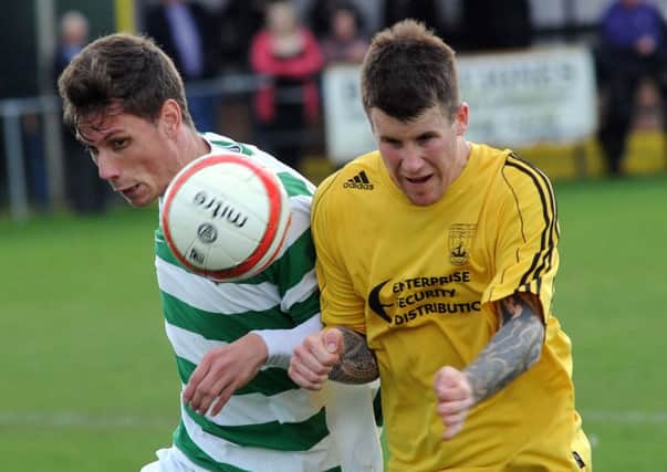 George Gaskin (right) was on target for Littlehampton on Saturday