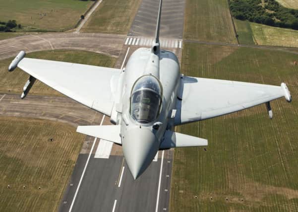 The RAF Eurofighter Typhoon, a popular feature at Shoreham Airshow PICTURE: GEOFFREY LEE