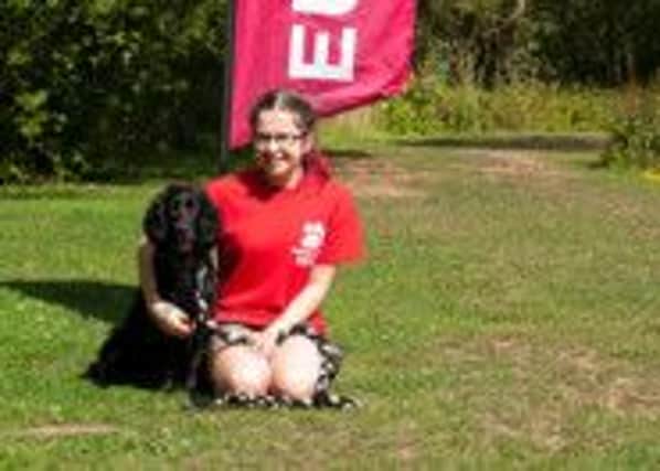 Southwater Katie Dalrymple and her dog Wizz at the Young Kennel Club (YKC) Summer Camp.  (photo by Leanne Graham)