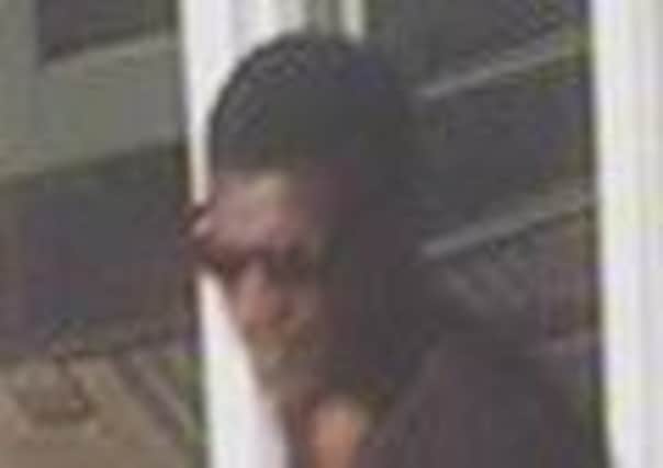 Police want to speak to this man in connection with a sexual assault at Horsham station