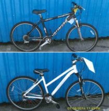 Police believe these bikes were stolen and want to trace their owners SUS-140508-145149001