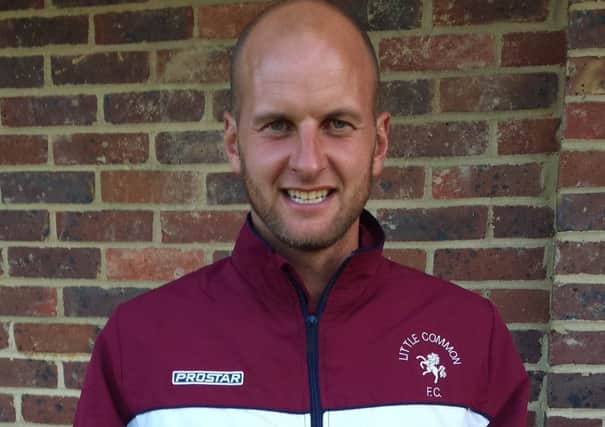 Little Common Football Club player-manager Russell Eldridge is hoping to continue the success of the last two seasons