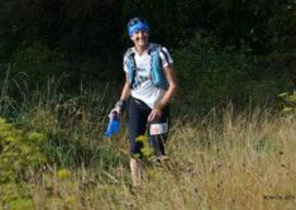 Jan Lavis during the North Downs Way 100