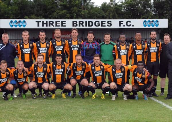 Three Bridges FC V Crawley Town XI 28-7-14 (Pic by Jon Rigby) SUS-140729-101349002