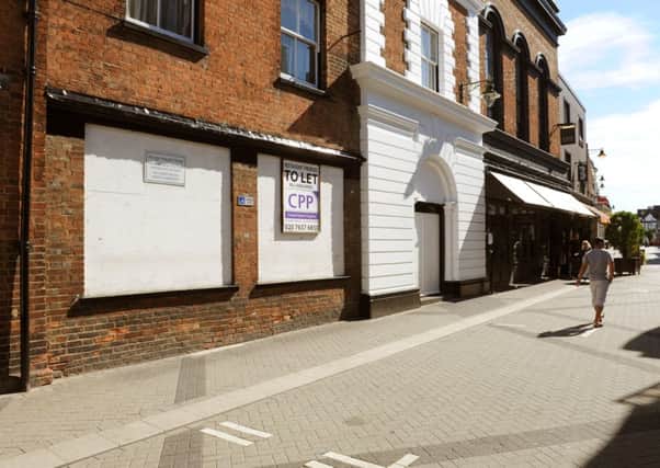 JPCT 020813 Site for new Nando's in East Street , Horsham. Photo by Derek Martin ENGPPP00320130209121824