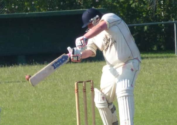Ben Clifton was Rye's man of the match during the defeat at home to Sussex Cricket League Division Four leaders Steyning