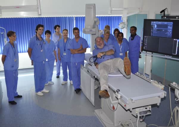 The second cardiac cath lab at Worthing Hospital provides a 'life-changing' service