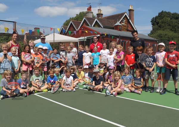 Juniors Enjoy Turner Tennis Academy Summer Camp