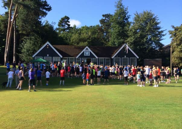 Strong turnout at the Clair parkrun on Saturday