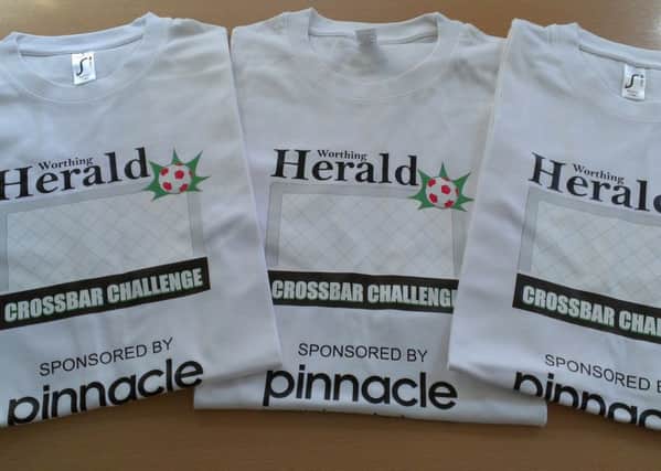 The Hit the Crossbar Challenge t-shirt