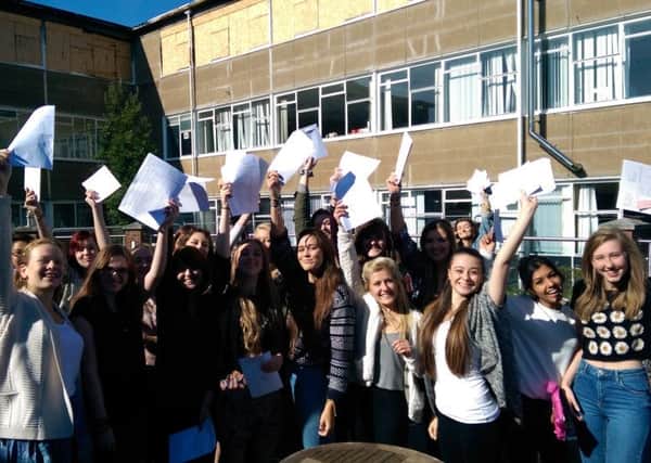 Millais school results day