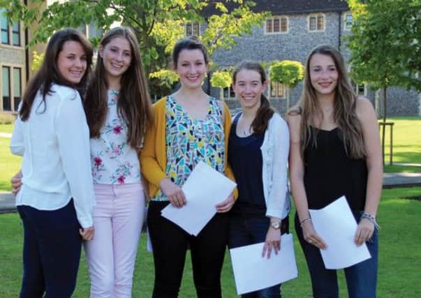 Hurstpierpoint GCSE results 2014 (submitted).