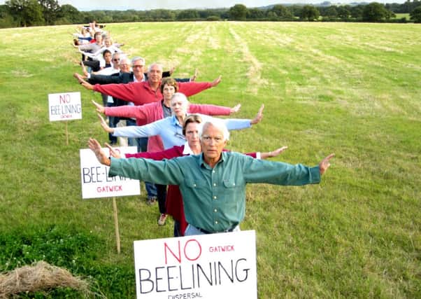 Coneyhurst Concern Group say no to beelining in response to Gatwick Airport consultation (submitted).