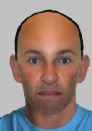 An efit of the man police wish to speak to