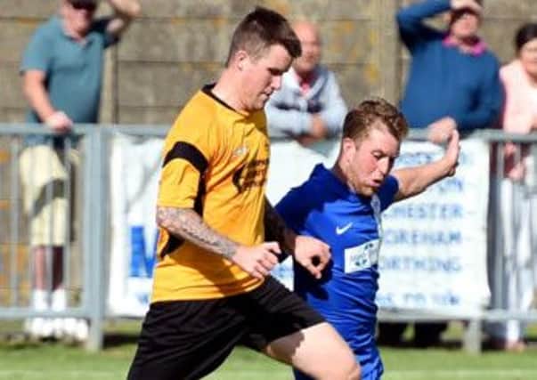 George Gaskin bagged a hat-trick for Littlehampton on Wednesday last night.