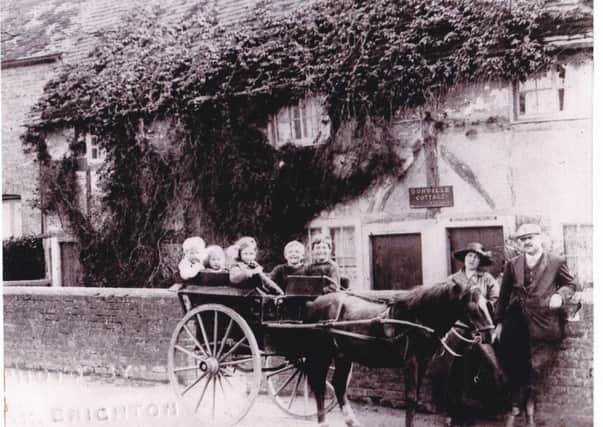 Charles Groves' former home, Dunville Cottage, now called Candytuft, in Upper Beeding High Street