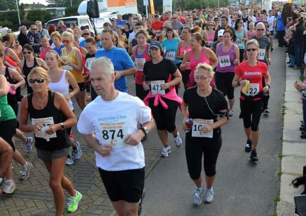Last year saw about 1,000 runners taking part