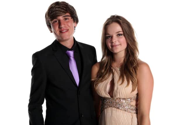 Prom stars Callum Bearham and Bethany Glossop were featured in the show           PHOTO:www.smileevent.co.uk