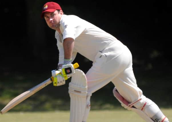Mark Cook was Rye's second highest scorer in their four-wicket defeat away to Hellingly on Saturday