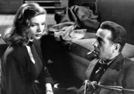 Lauren Bacall and Humphrey Bogart in The Big Sleep