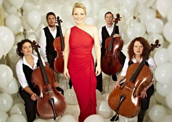 Claire Martin and The Montpellier Cello Quartet