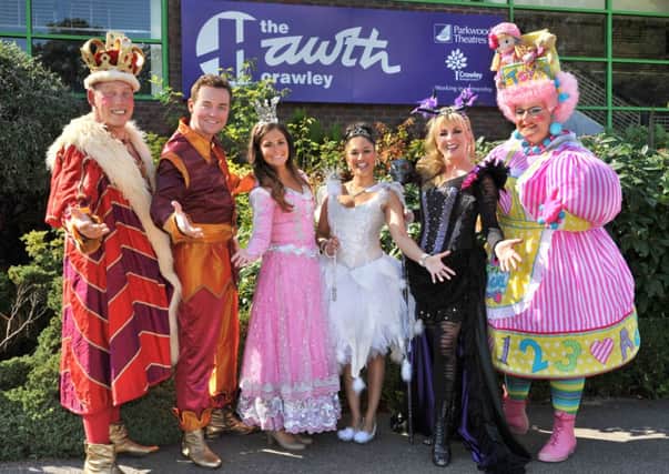 The cast of Sleeping Beauty at The Hawth