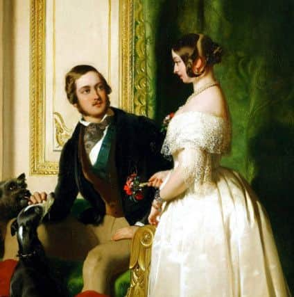 Queen Victoria and Prince Albert c1844