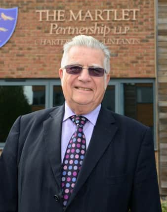 WH 150914 Appointment of new tax professional John Kimmer at Martlet Partnership, Worthing. Photo byb Derek Martin SUS-140915-230234001