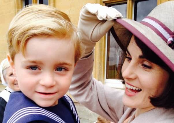 Zac and Oliver Barker, 4, from Ashington have been cast as 'George' in the new series of Downton Abbey on ITV SUS-140916-125122001