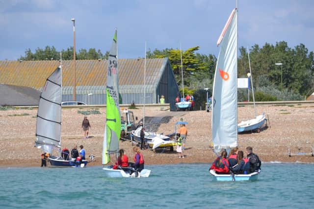Arun Youth Aqua Centre coming home after taking on the Bart's Bash memorial race, on Sunday SUS-140922-154719001