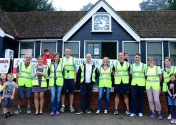 Clair parkrun volunteers who make it all happen (Photo by Caz Wadey)